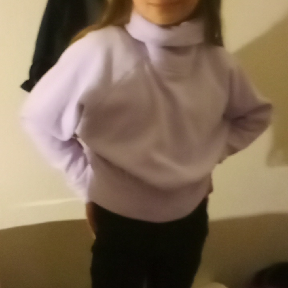 Unbranded Purple Turtleneck